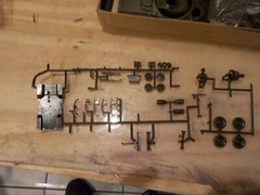 Revell 1956 Army Combat Team Gift Set-mostly complete w bonus stuff!!