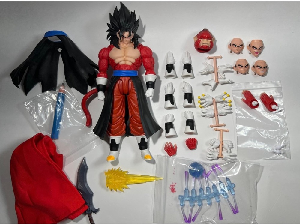 Sh Figuarts Dragon Ball Z Mythos Anime Xeno Vegito SSJ4 MA005 Kong Studios *NEW*