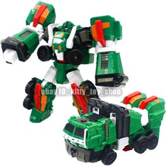 TOBOT V Galaxy Detectives Mini Transform Figure Commander Tank Beast Trail Robot