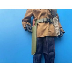 1/6 Scale Soldier Weapon Big Knife Long Tactical Machete Plastics Model Toy