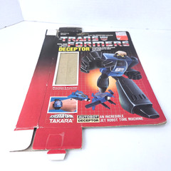 Vintage Takara G1 Transformers Kronoform Robot Watch DECEPTOR Box & Instructions