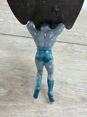 Vintage Batman Action Figure Bat Shoot Parachute Toy 1966 Paratrooper Skydive