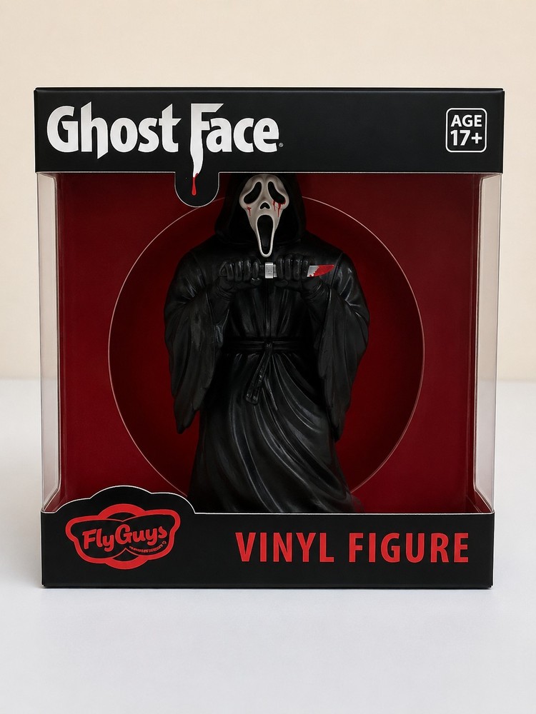 Scream Ghost Face vinyl figure 4in toy boxed evil serial killer Ghostface