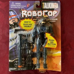 NEW Toy Island 1993 Talking RoboCop w/ Working Bazooka Orion Sealed