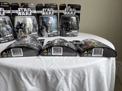Star Wars Figures mixed Bundle Lot Of 12 Hasbro 2004-2006