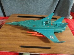 Vintage 1989 Kenner Mega Force BACKLASH Air Assault Rapid Deployer Attack Jet