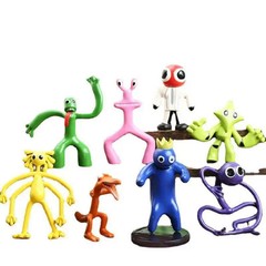 8PCS Rainbow Friends Figure Set 6-9cm PVC Game Collectible Model Toy New Gift