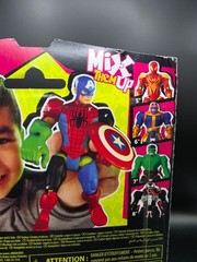 Marvel Captain America Mix+Mash Action Figure By Hasbro 6-Piece Set Ages 4+