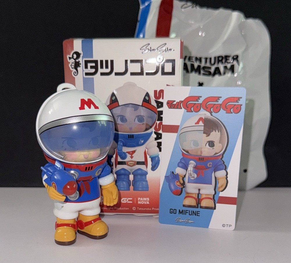 Adventurer SamSam Tatsunoko Speed Racer Go Mifune Figure PAWS NOVA Confirmed