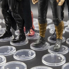 50Pcs Clear Display Stand Base for 6″ DC MOTU Action Figures Model 32mm