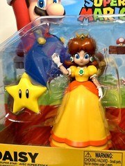 2024 JAKKS Pacific World of Nintendo Figure: PRINCESS DAISY (w/ Super Star)