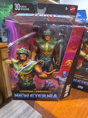 MASTERS OF THE UNIVERSE MASTERVERSE NEW ETERNIA RAM MAN DELUXE ACTION FIGURE LOT