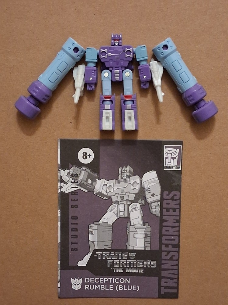 Transformers The Movie Decepticon Rumble (Blue) Complete