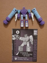 Transformers The Movie Decepticon Rumble (Blue) Complete