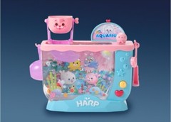 Express] Baby Harp Home Aquarium Water Play Set Fishing Mood Light Sound EBS