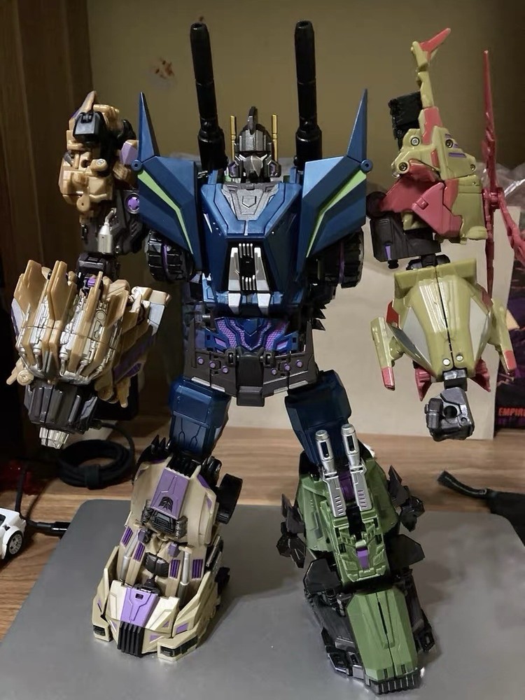 Micro Blaze Creations Military Titans MBC002 MBC FOC SDCC Bruticus RARE W BOX