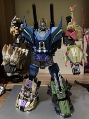 Micro Blaze Creations Military Titans MBC002 MBC FOC SDCC Bruticus RARE W BOX
