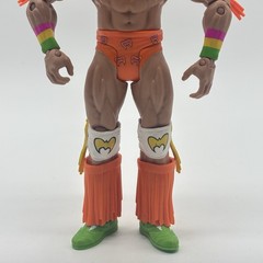 WWE Mattel Basic Series 2 The Ultimate Warrior Action Figure Orange Trunks 2011