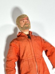Vintage 1964 GI Joe Adventure Team Flocked Hair Fuzzy & Beard Blonde 1970s RARE
