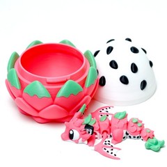 3D Printed Colorful Dragon Egg Model,Articulated Animals Figure,Toys Home Decor