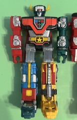 Vtg Voltron 6″ Die-Cast Action Figure 1981 Bandai & Impulse 1985 Plastic Voltron