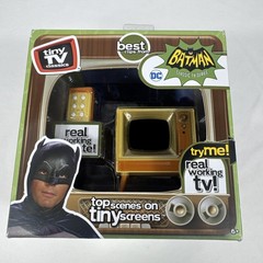 Batman Tiny TV Classics Real Working TV And Remote Top Scenes Classic Batman