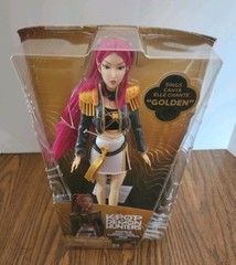 KPop Demon Hunters HUNTR/X Mira Golden Singing Doll Mattel Netflix DAMAGED BOX