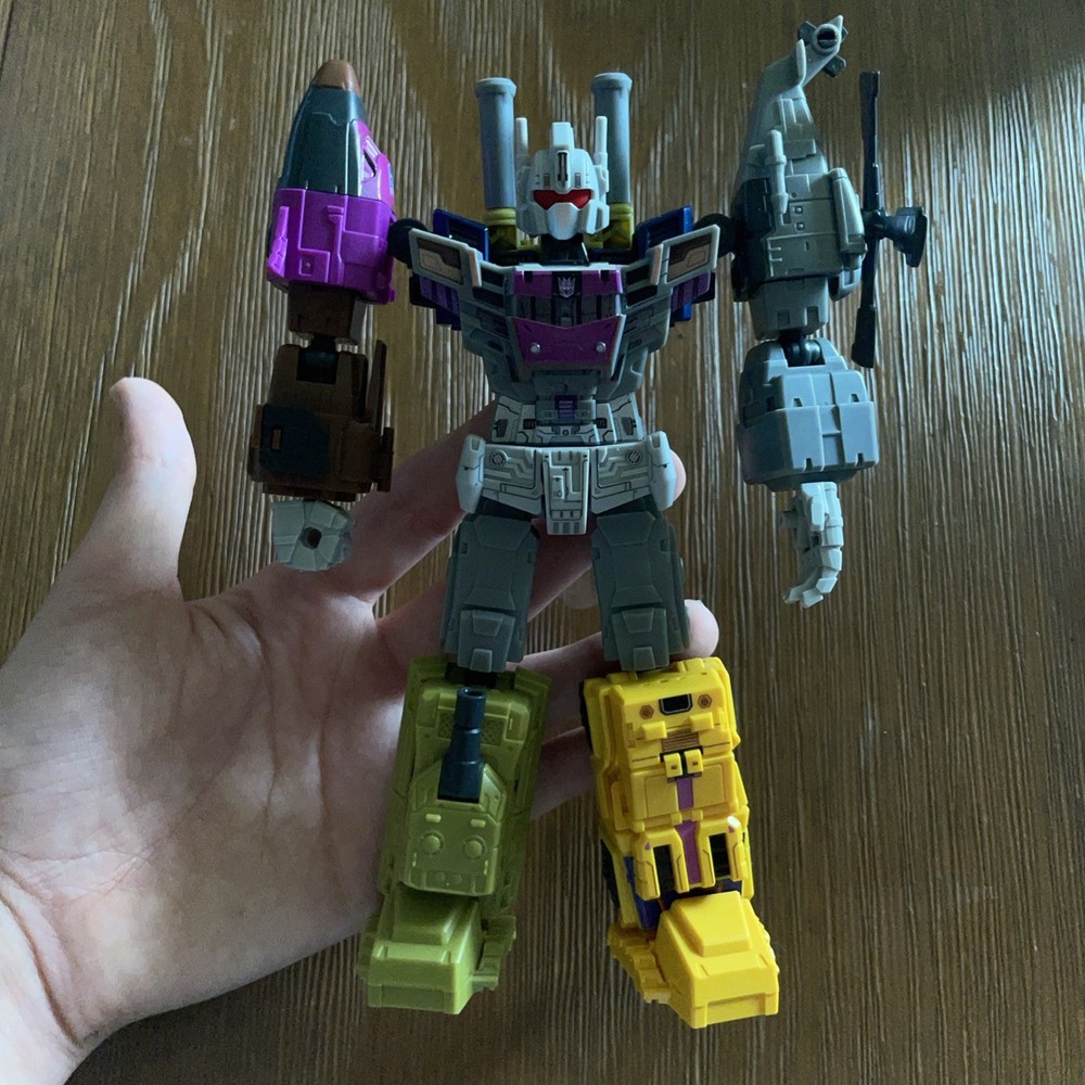 Blokees Transformers Defender Version Bruticus Complete Set USA (Already built)