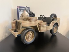 Soldiers of the World Jeep Vickers Machine Gun & Commando Figure (SAS)