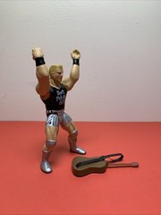 1998 WWF Shotgun Saturday Night Series 2 Jeff Jarrett Figure w/ Original Guitar