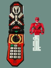 Power Rangers Super Megaforce Deluxe Legendary Morpher SILVER Inside + Key WORKS