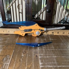Power Rangers Time Force Deluxe Time Shadow Megazord Blue Sabers & Sword Weapon