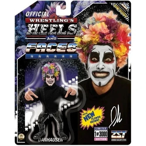 Danhausen Zombie Sailor Heels Faces FLOWER CROWN wrestling Figure – WWE LIMITED