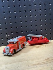 Thomas & Friends Trackmaster Motorized Train Flynn Engine 2011 Fire Truck
