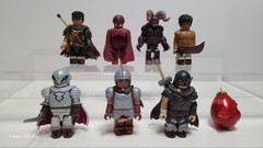 Set of 8 Berserk KUBRICK Guts Griffith Zodd Casca Zodd Beherit 60mm J16314
