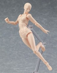 Figma Archetype Next: He and Figma Archetype Next: She Flesh Color Ver.