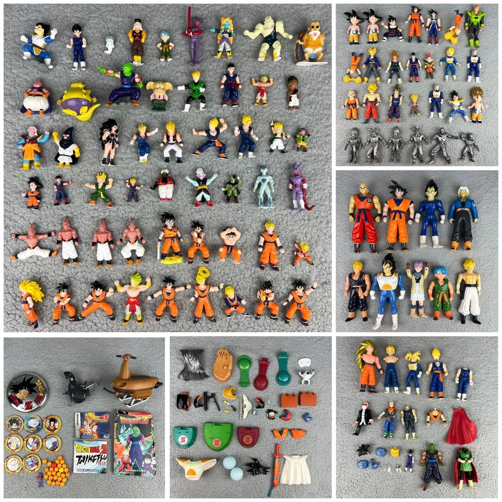 Dragon Ball Z Collection Mixed Lot Mini Figures Set Action BS/STA 1989 Vintage 6