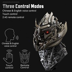 Killerbody Transformers Megatron Wearable Helmet,Speaker Base Voice Changer