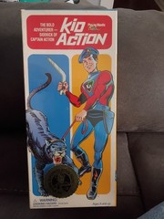 Captain Action Kid Action Action Figure Playing Mantis Brand New In Box