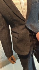 Custom One OFF Adam West Boot65 Playboy Not Hot Toys 66 Batman 1/6 Figure