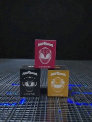 Loot Crate Power Rangers Unite Pink, Yellow, & Black Ranger Figures Collectible