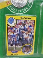 Vintage 1991 Kenner Starting Lineup Troy Aikman Dallas Cowboys Special Edition