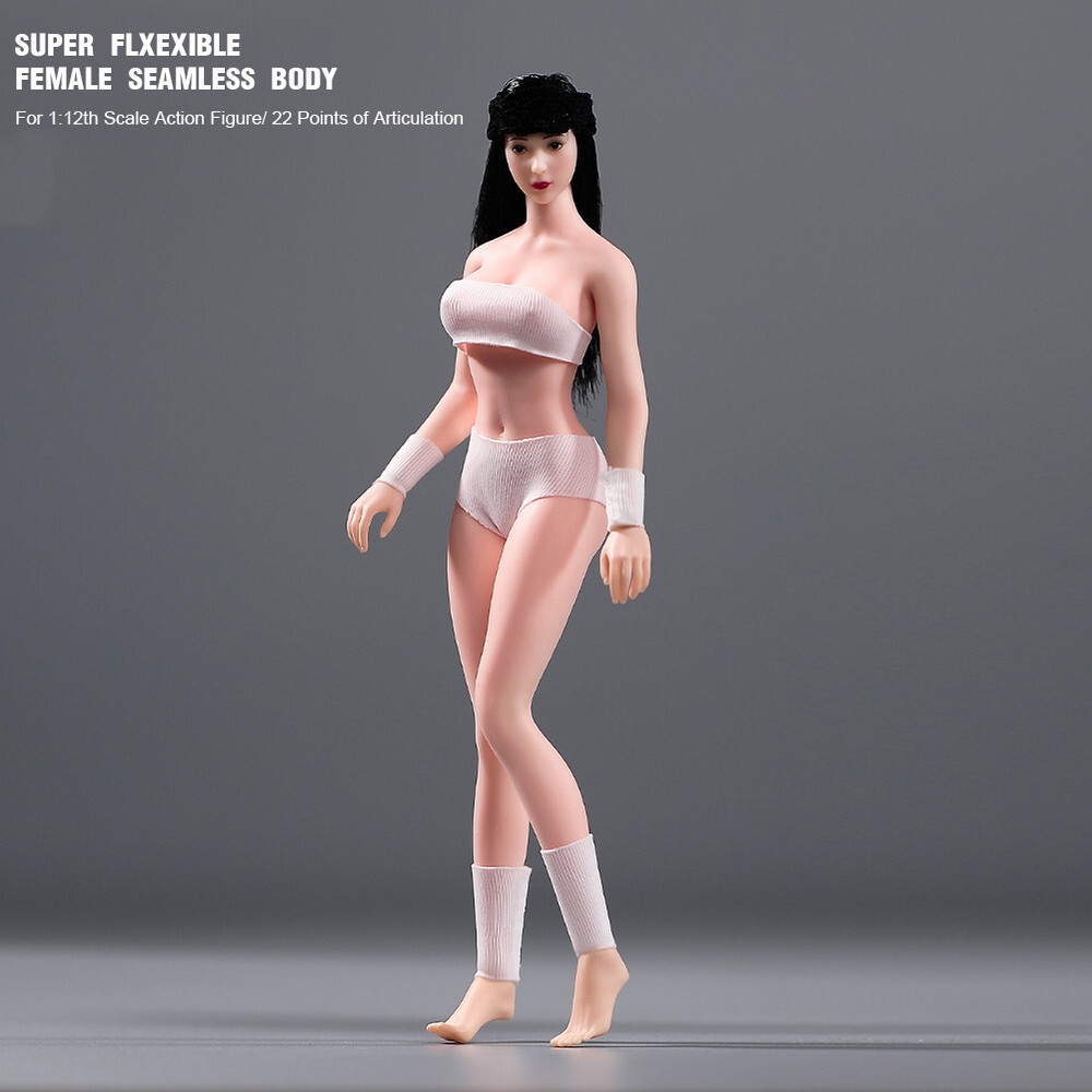 TBLeague 1/12 Flexible PH T01B Medium Chest pale/suntan Body Female Figures Doll