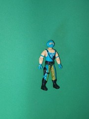 GI Joe Cobra Copperhead 1984 Variant Hasbro Vintage Blue Gloves figure No lot
