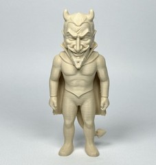 Devil Satan 3.75” Paintable Toy