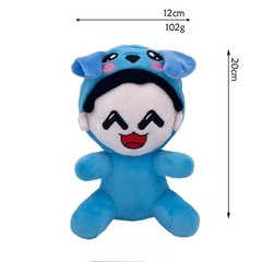 Omz Plush 7.8″ Omz Plushie Game Player Soft Plush Toy Cute Hug Pillow