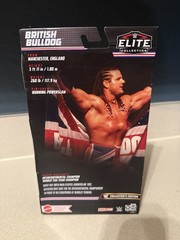 WWE Mattel Elite Collector’s Edition British Bulldog Series 94 Action Figure