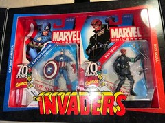 Marvel Universe 70 Years of Marvel Comics The Invaders 4 Pack SDCC Exclusive NIB