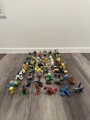 Pokemon Lot Of 60 Hua Nyugz Branded Vintage Mini Figures Mixed Condition