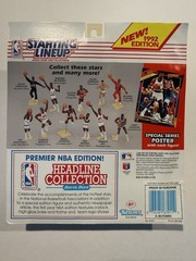 💥🏀 1992 DIKEMBE MUTOMBO Starting Lineup, Denver Nuggets, Card & Poster 🏀💥